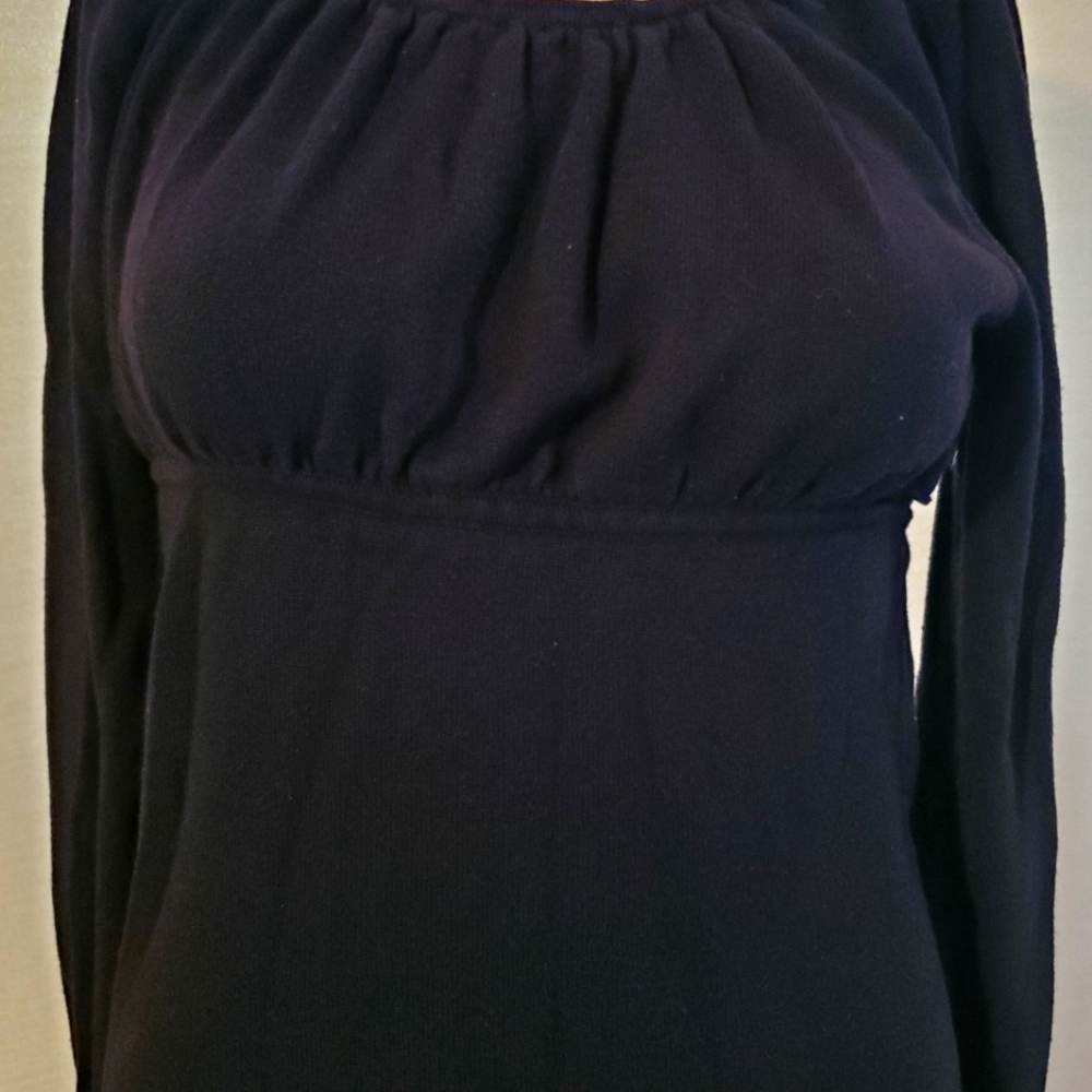 Black Knit Top